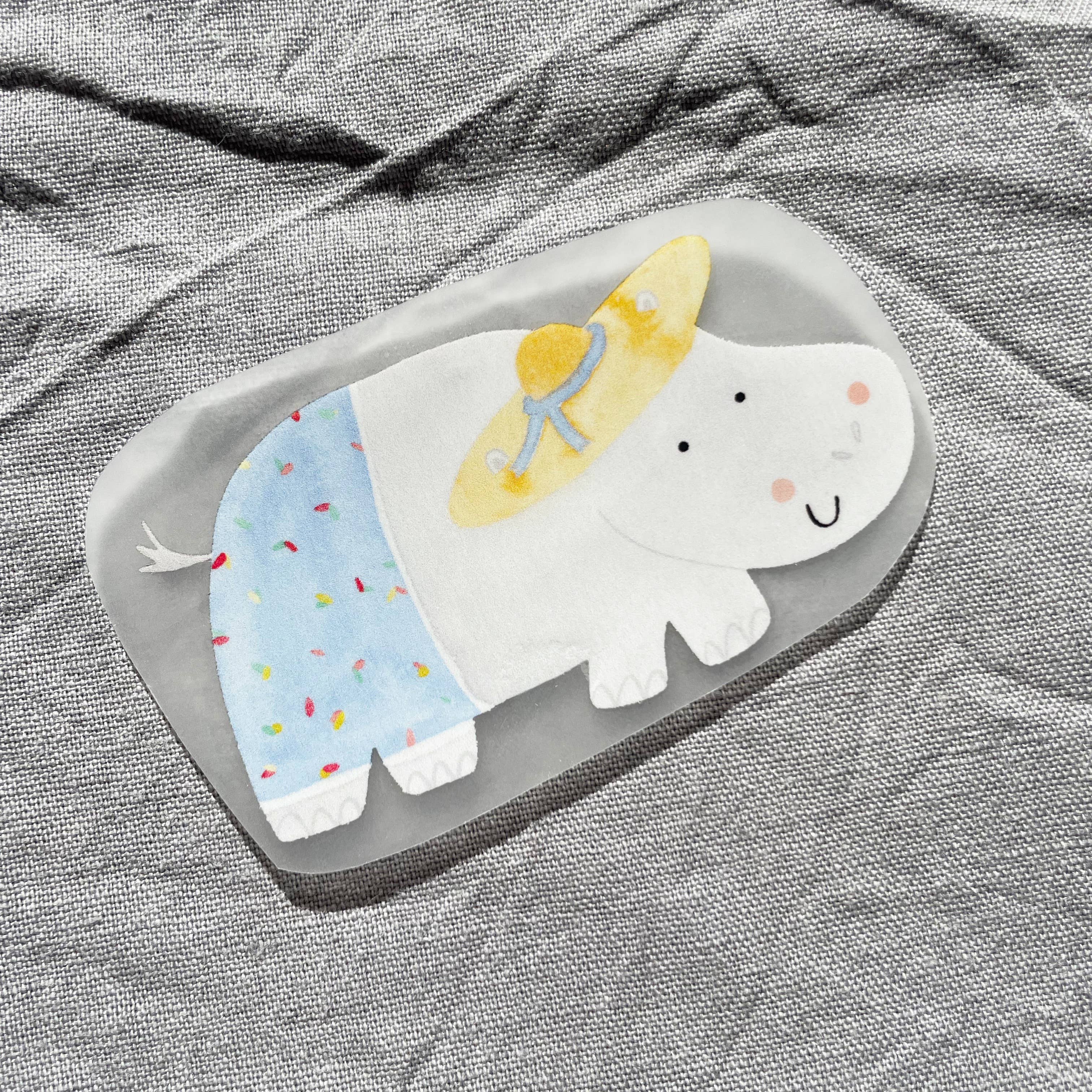 Parche de hipopótamo