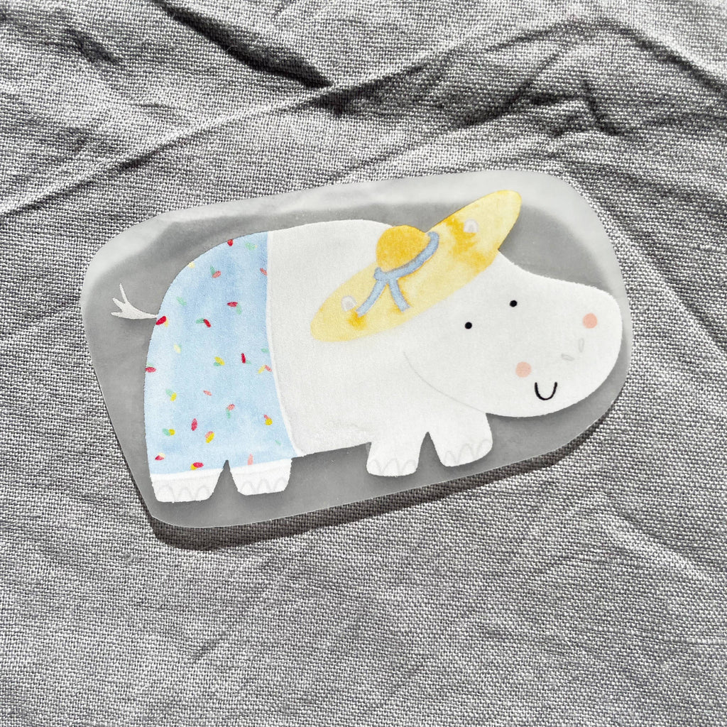 Parche de hipopótamo