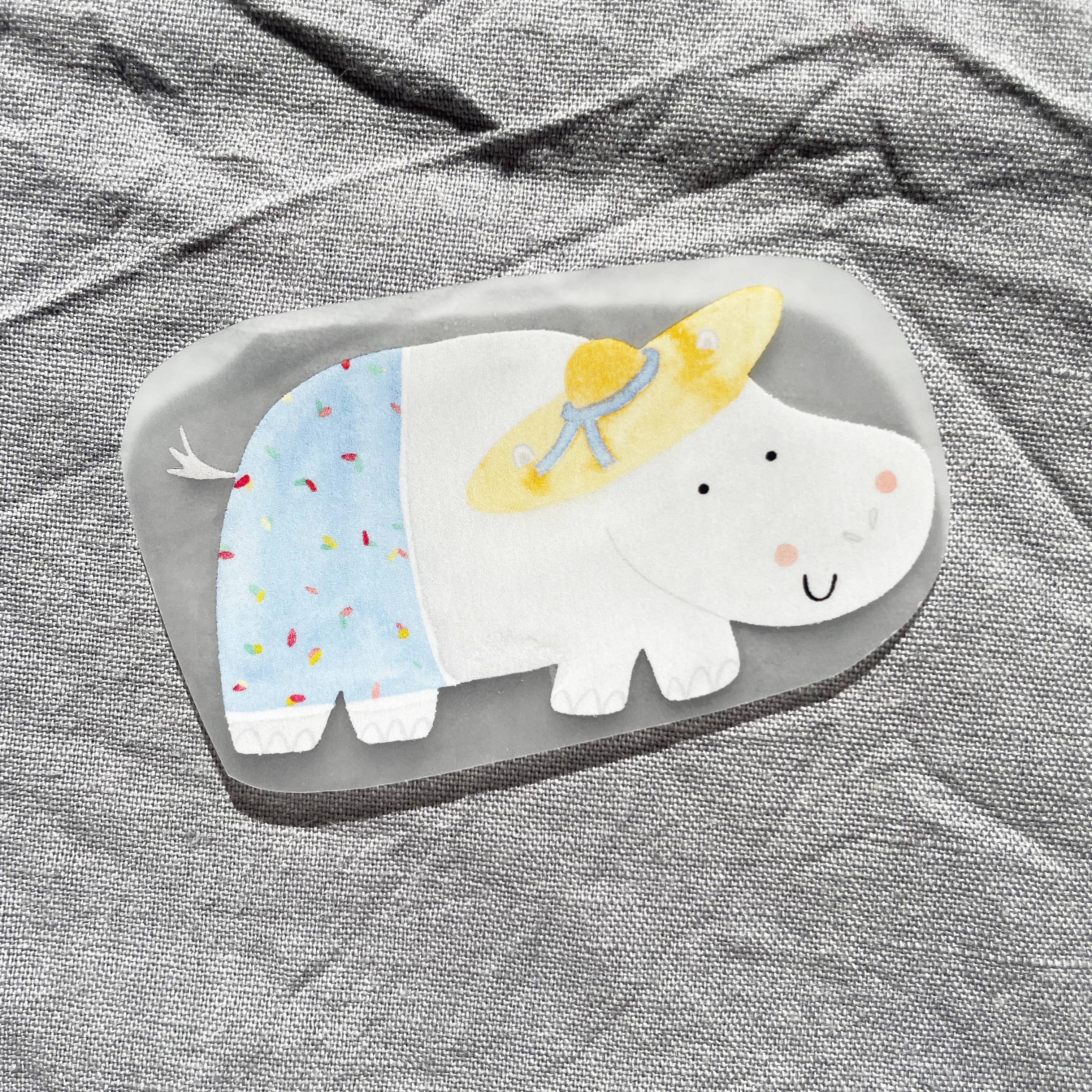 Parche de hipopótamo