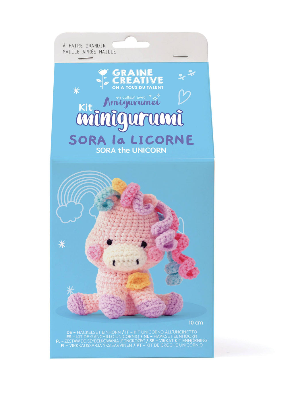 KIT MINIGURUMI UNICORNIO