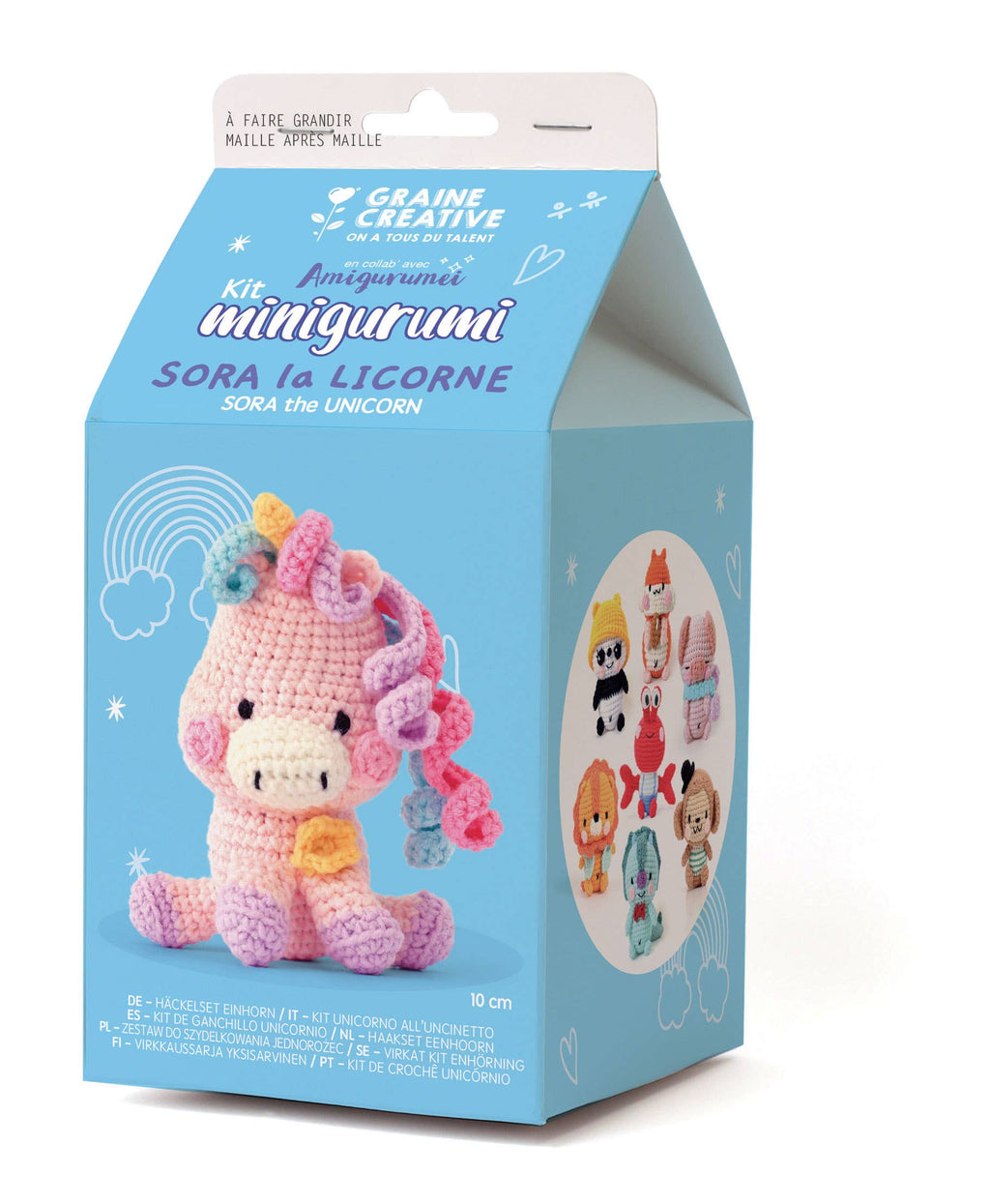 KIT MINIGURUMI UNICORNIO