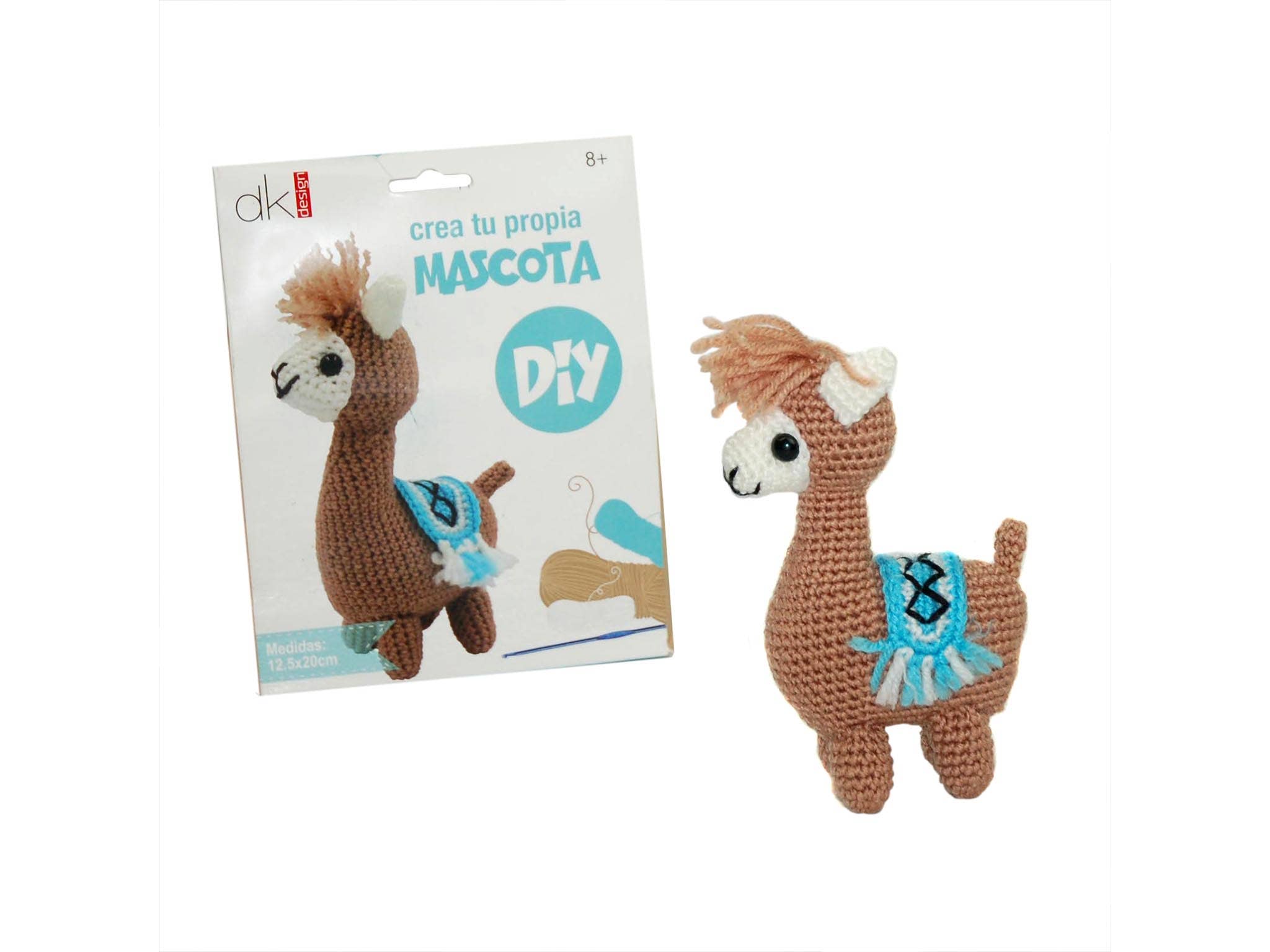 FIGURA LLAMA PARA TEJER DIY