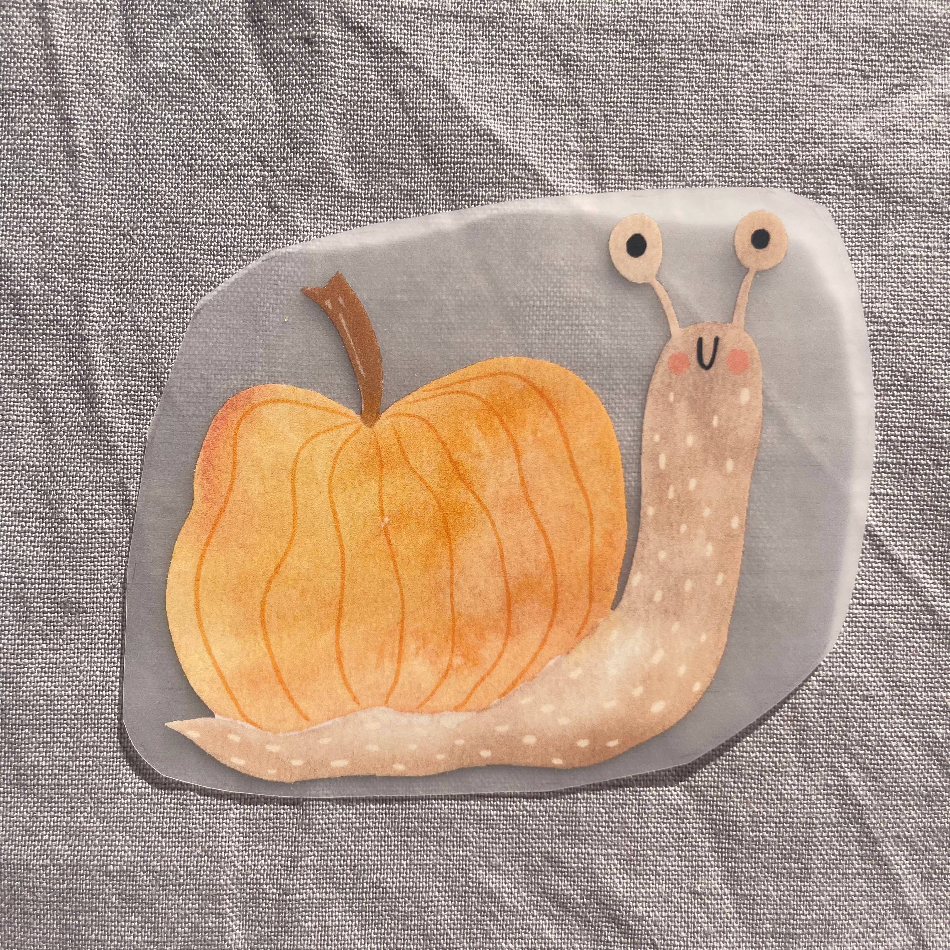 Parche Caracol con calabaza
