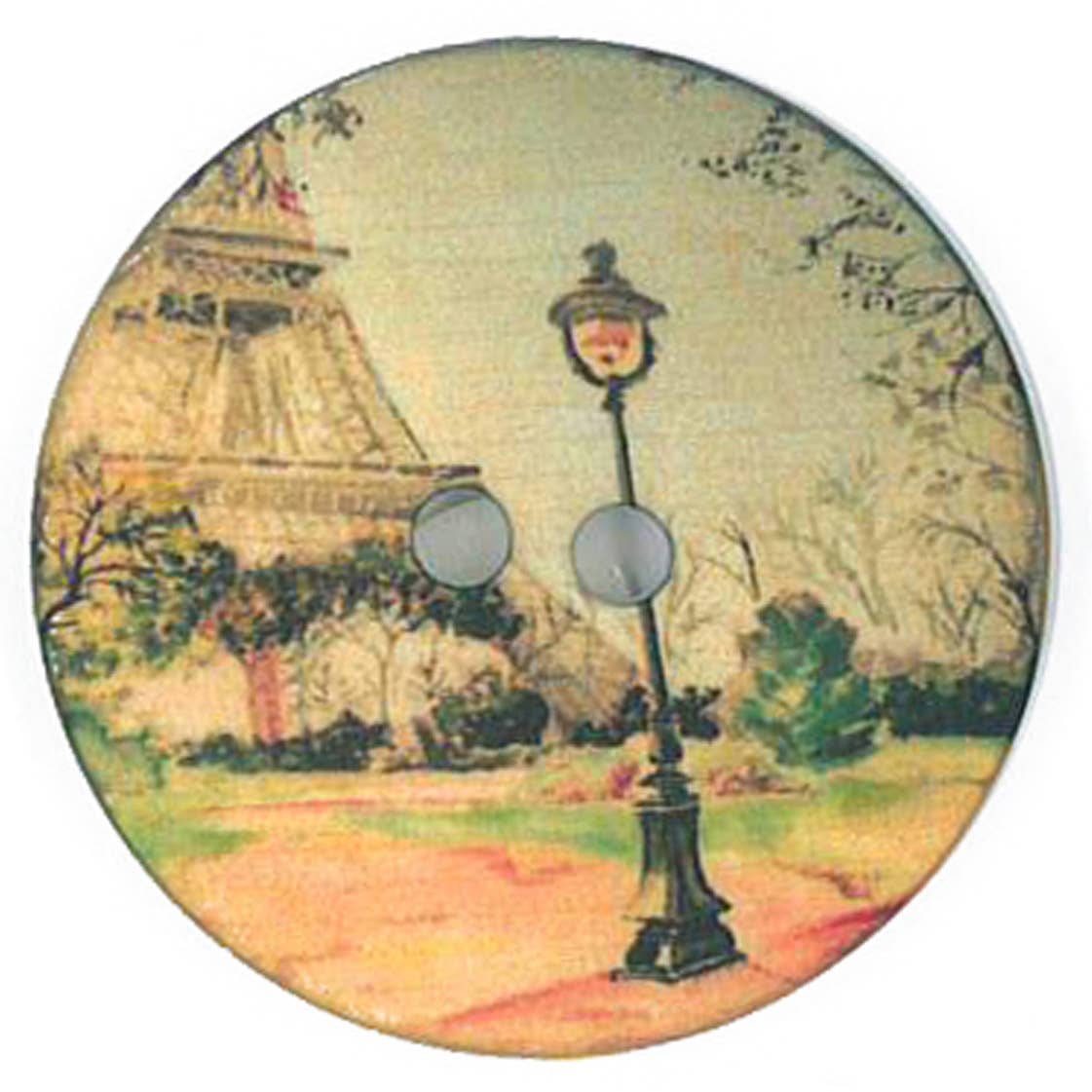 BOTÓN ESTAMPADO GRANDE PARIS VINTAGE TALLA 70 (44MM)